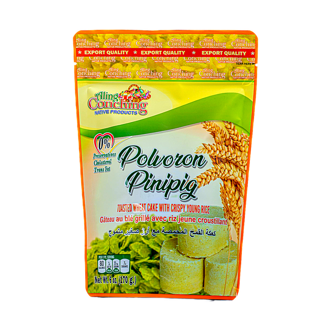 Aling Conching Polvoron Pinipig – 6oz | 170g