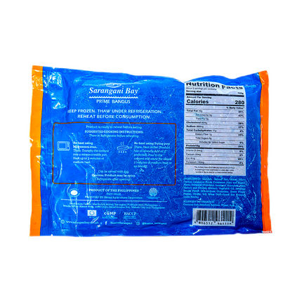 Sarangani Bay Premium Bangus Sisig – 16oz | 454g