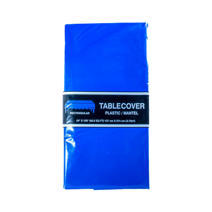 Rectangular Table Cover 54"x108" Blue