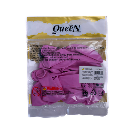 Happy City Globos Balloons Pink 10 pcs