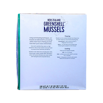 Mussel Half Shell 2 lbs