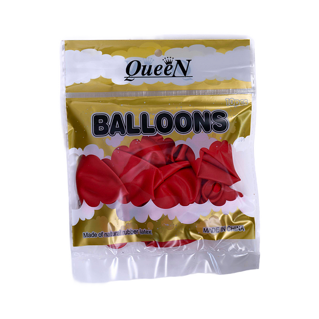 Shangpin Party Balloons Red 10pcs