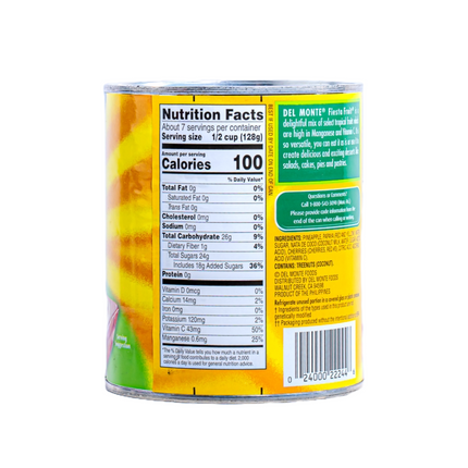 Del Monte Fiesta Fruit Ccocktail 30oz