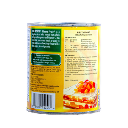 Del Monte Fiesta Fruit Ccocktail 30oz