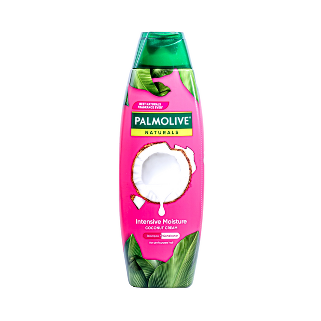 Palmolive Naturals Intensive Moisture Shampoo + Conditioner (Pink) – 6.10 fl oz | 180mL