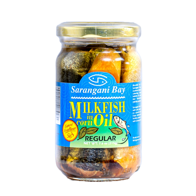 Sarangani Bay Milkfish in Corn Oil Regular – 7.6oz | 215g