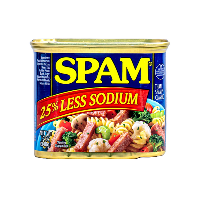 SPAM Less Sodium – 12oz | 340g