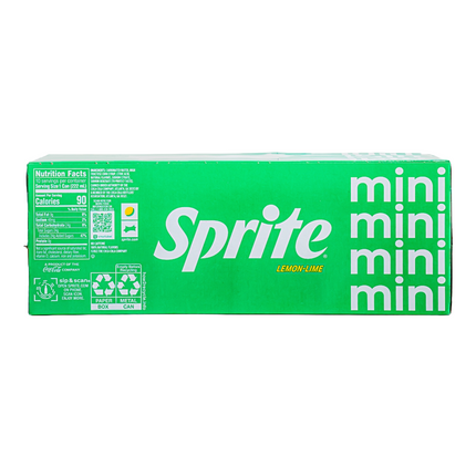 Sprite Mini Lemon Lime (10 Cans x 7.5oz)