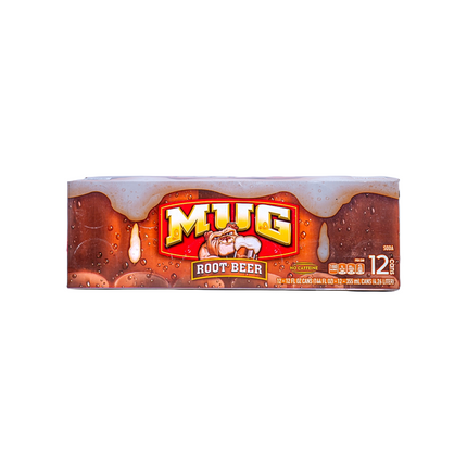 Mug Root Beer – 12 Cans, 12 fl oz Each | 355 ml