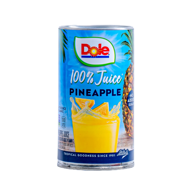 Dole 100% Pineapple Juice – 6 fl oz | 177ml
