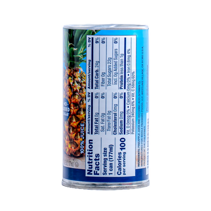 Dole 100% Pineapple Juice – 6 fl oz | 177ml