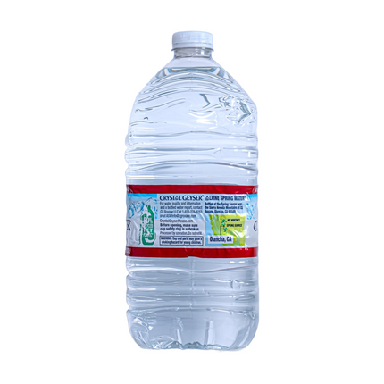 Crystal Geyser Natural Alpine Spring Water – 1 Gallon | 3.78L