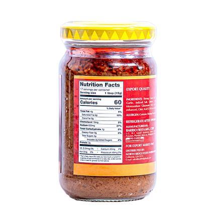 Barrio Fiesta Bagoong Hipon Sweet – 8.8oz | 250g