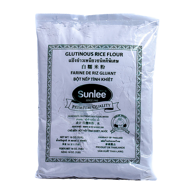 Sunlee Glutinous Rice Flour – 16oz | 454g