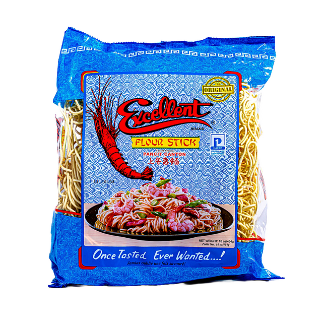 Napakahusay na Flourstick Noodles (Kanton) 16oz