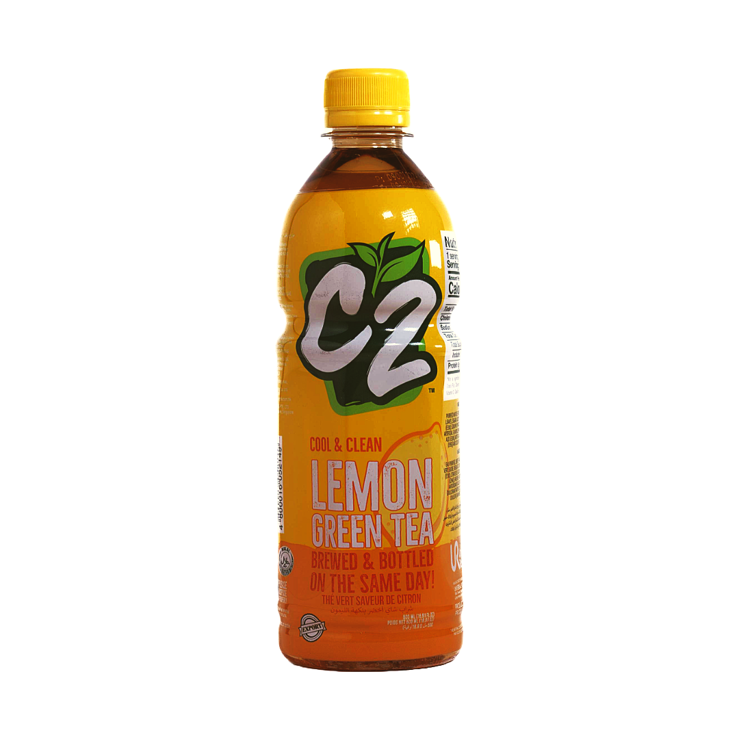 C2 Lemon Tea C2 Green Tea Lemon - 16.91 fl oz | 500ml – Piso-online