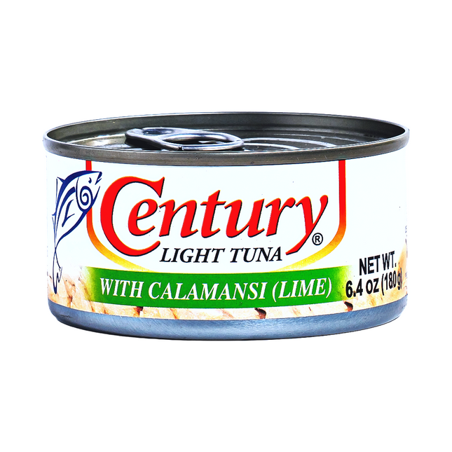 Century Light Tuna with Calamansi (Lime) – 6.4oz | 180g