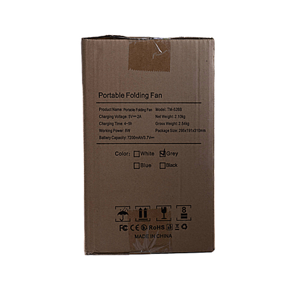 Yameite Portable Folding Fan TM-526B
