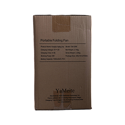 Yameite Portable Folding Fan TM-526B