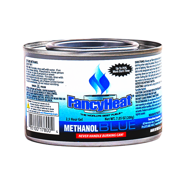 Can Burning Fuel 2.5 Hour Methanol
