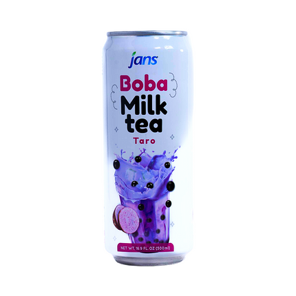 Jans Boba Milk Tea Taro 16.9 fl oz | 500ml