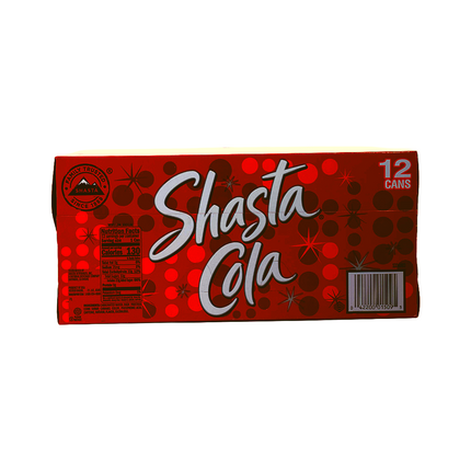 Shasta Cola – 12 Cans, 12 fl oz Each | 355ml