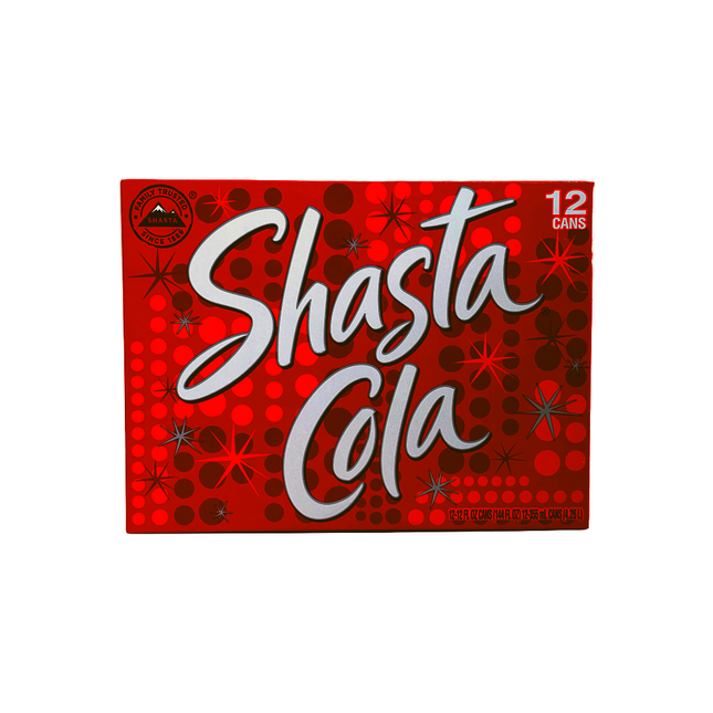 Shasta Cola – 12 Cans, 12 fl oz Each | 355ml