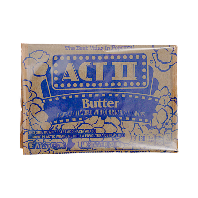 Act II Popcorn Butter – 2.75oz | 78g
