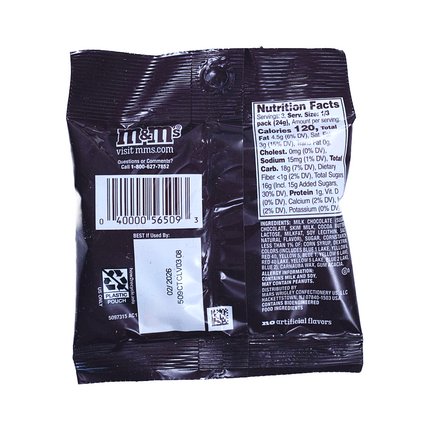 M&M'S Milk Chocolate Peg Pack 2.55 oz