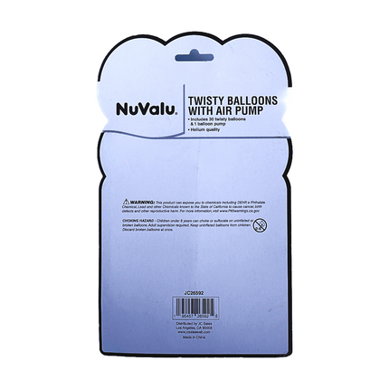 Balloon 30 ct w/ air pump decoration