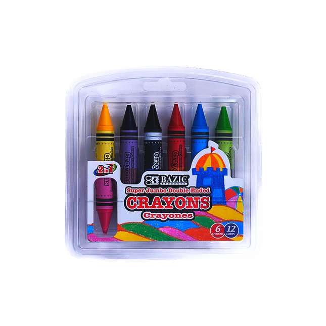 Bazic Super Jumbo Double Ended Crayon
