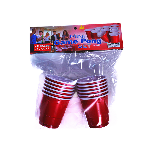 Toy Mini Game Pong Sset 14 pc  # 61250