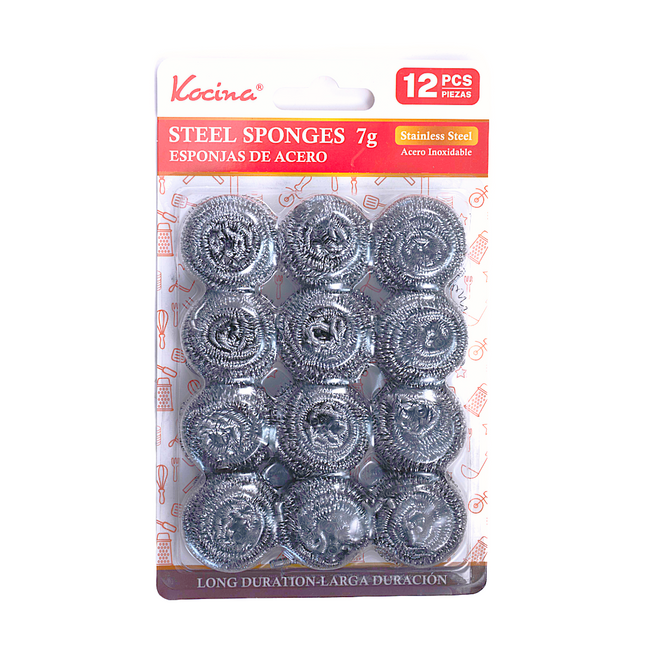 Kocina Stain Steel Cleaning Ball 12 pcs