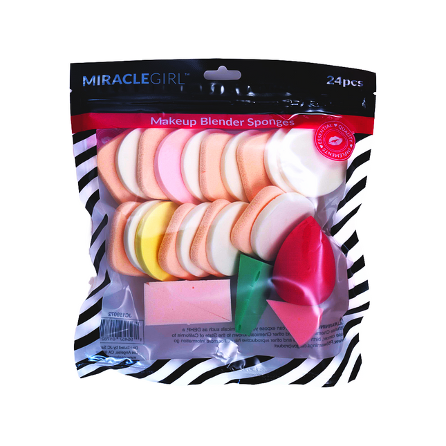 Miracle Girl Makeup Blender Sponge 24 pcs