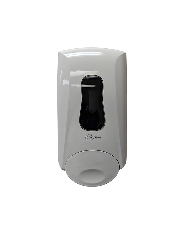 SierraSoft® Manual Soap Dispenser – White, Fits 1,000 mL & 1.25 L Cartridges
